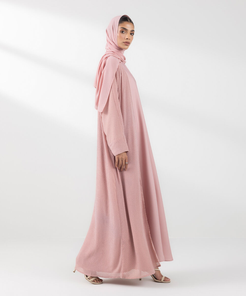 ABBAYA25V309 Pink Abaya ABBAYA25V309 i