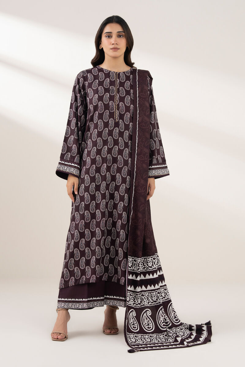 Printed Linen Dupatta