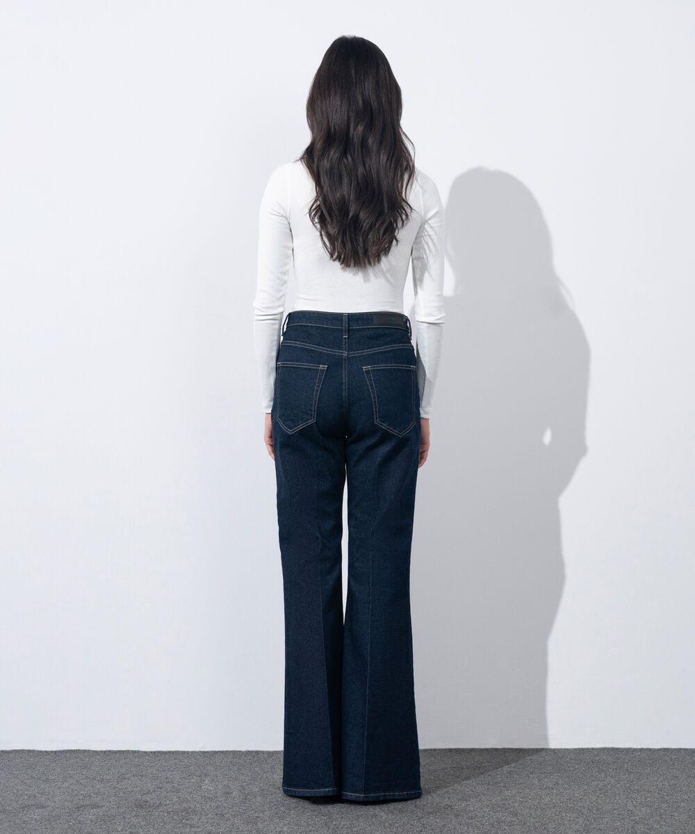 Women's Western Wear Rinse Wash Boot Cut Jeans