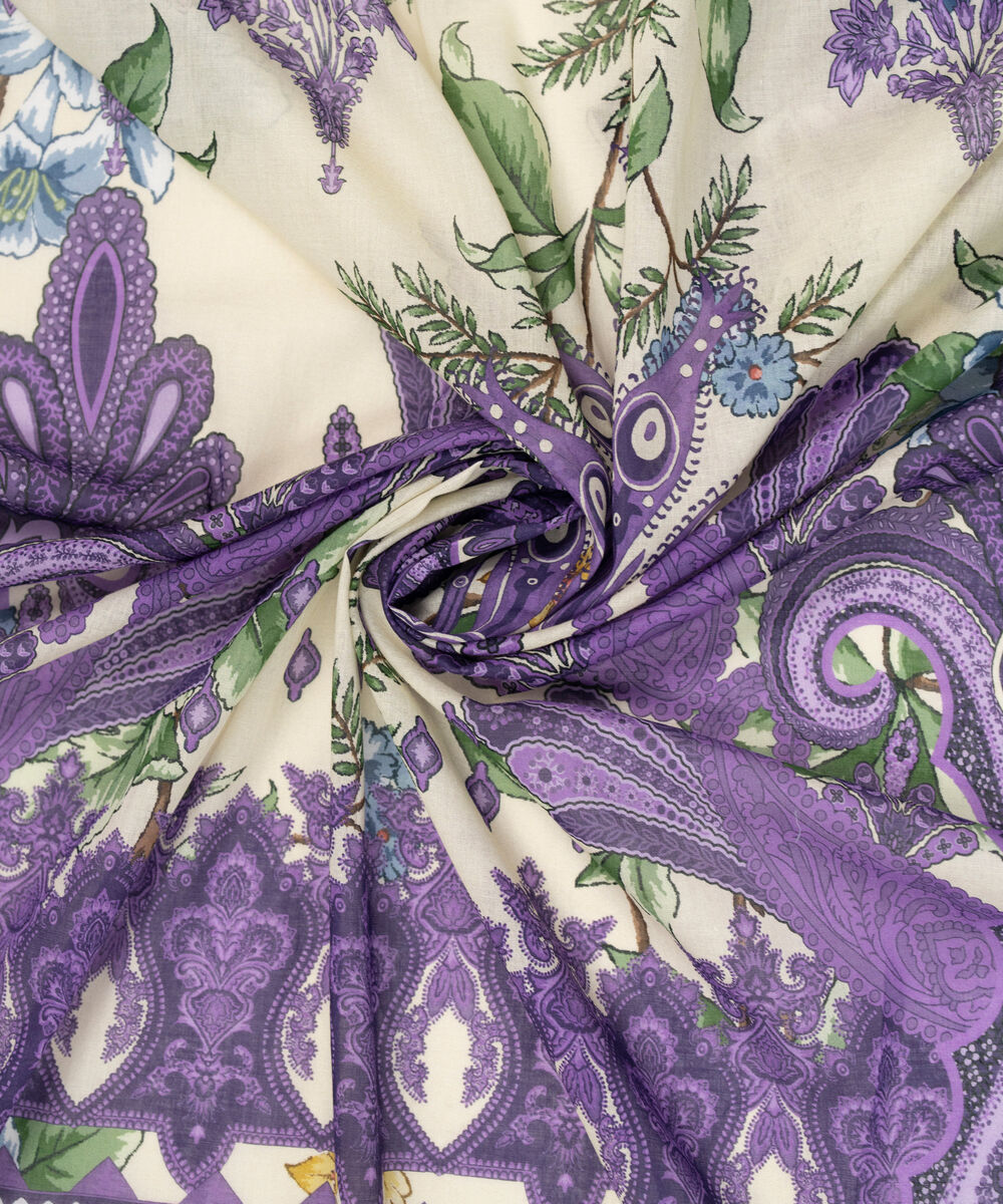 Lawn Printed Multi Dupatta