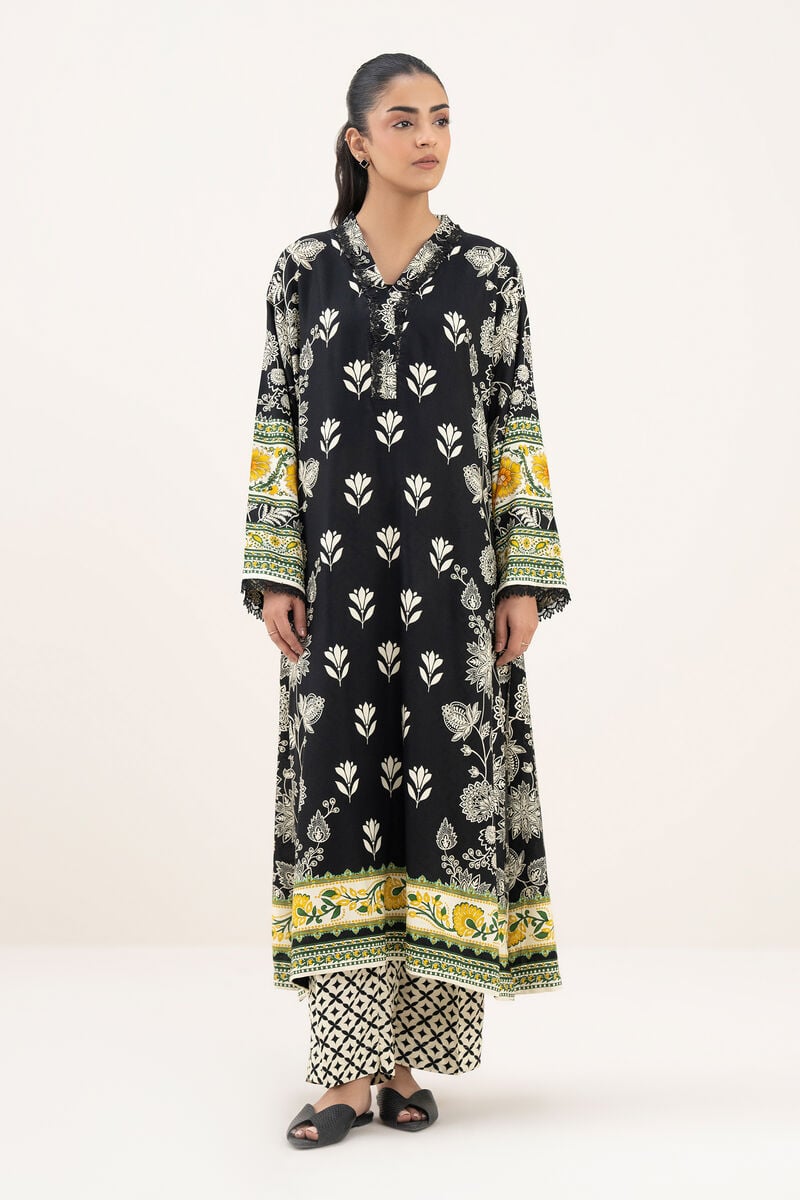 Printed Viscose Linen Shirt