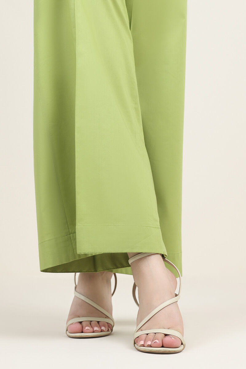 Solid Cambric Flared Pants