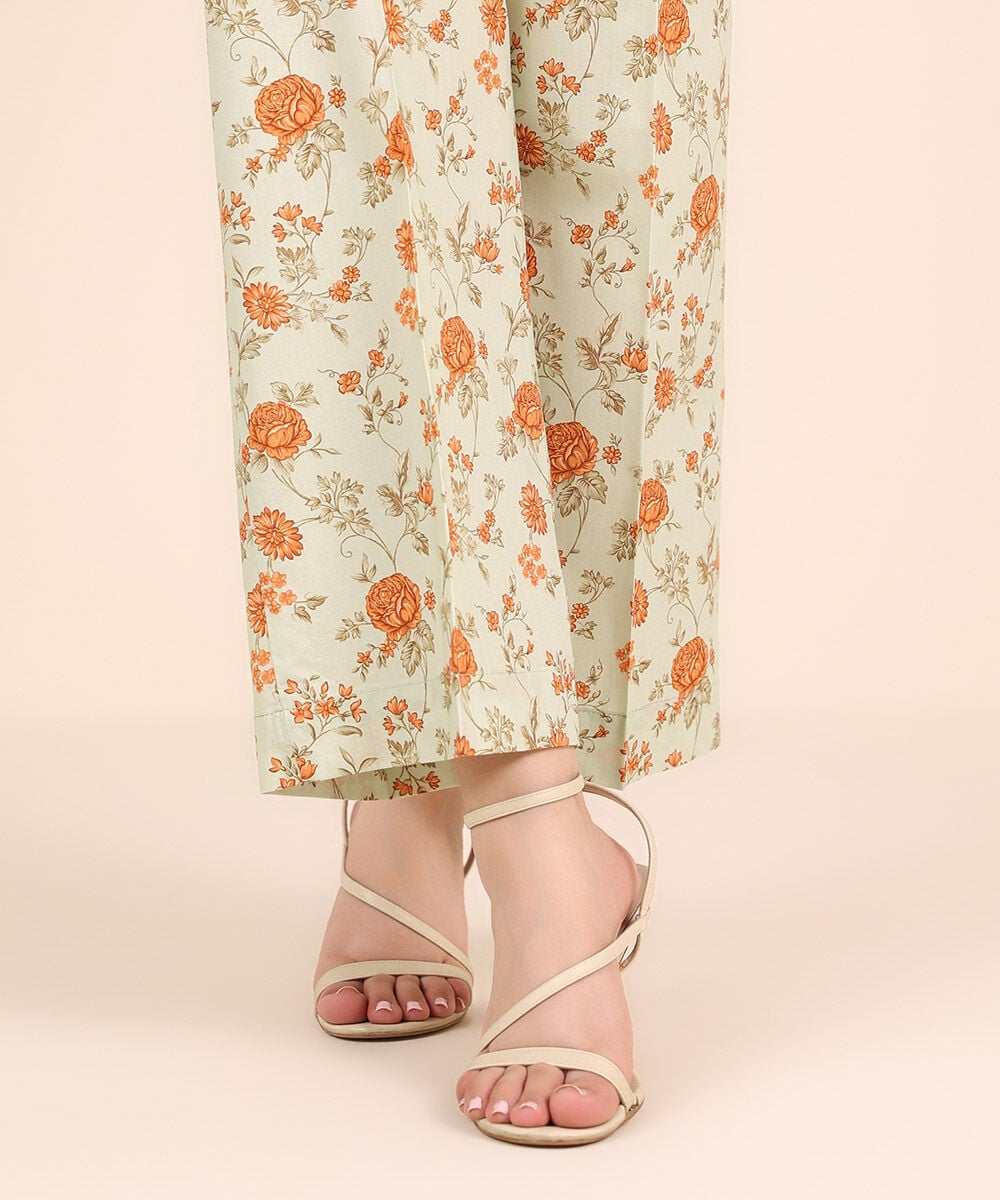 Women's RTW Cambric Multi Printed Culottes