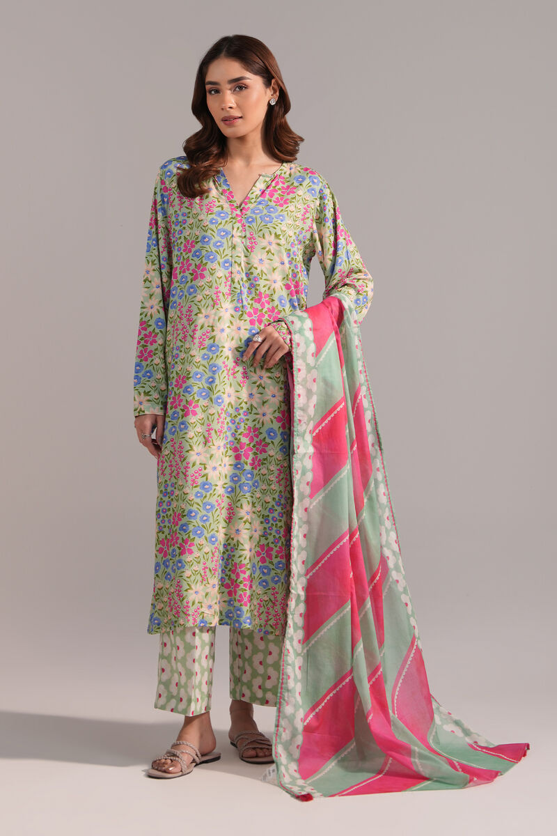 Printed Lawn Dupatta