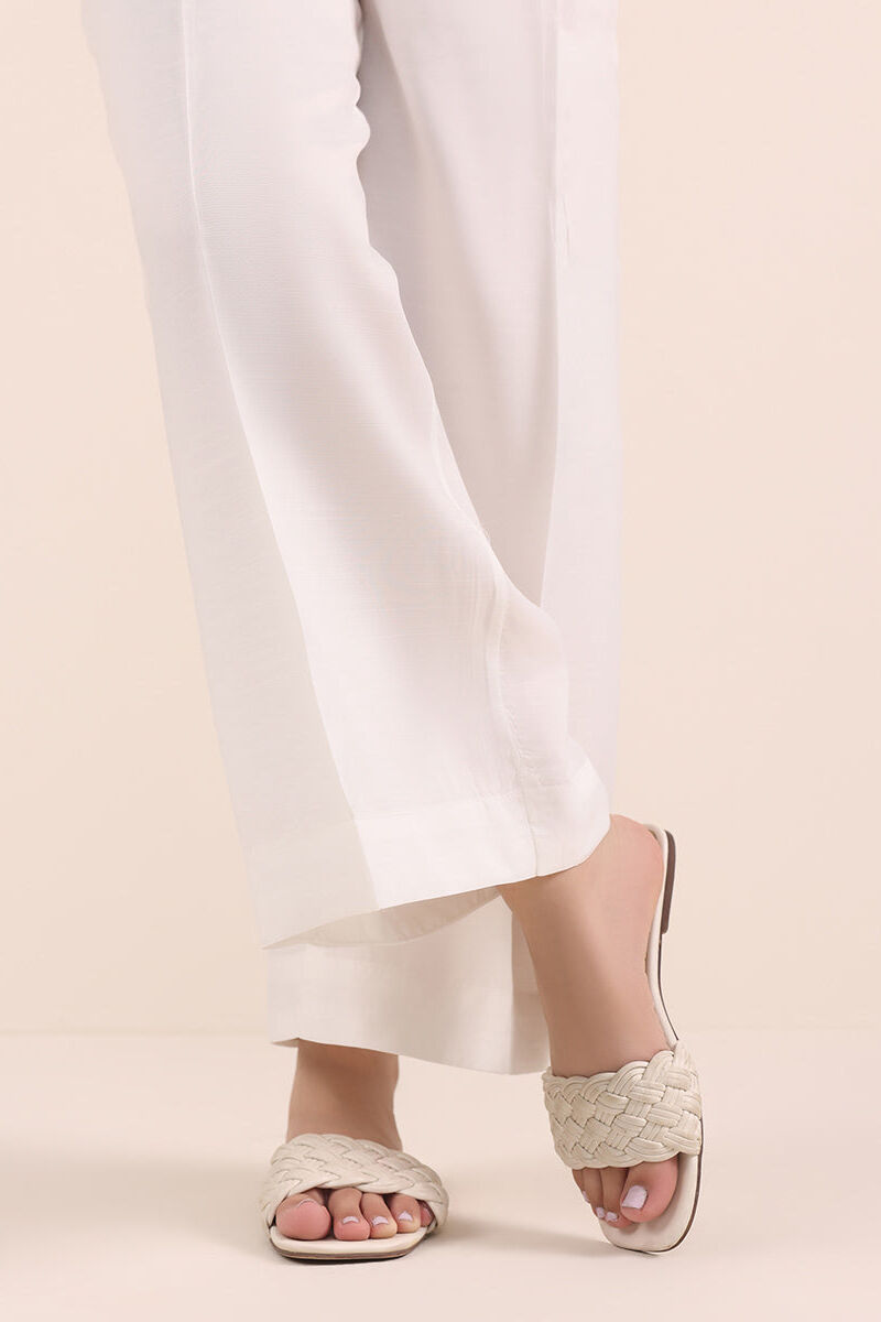 Raw Silk Culottes