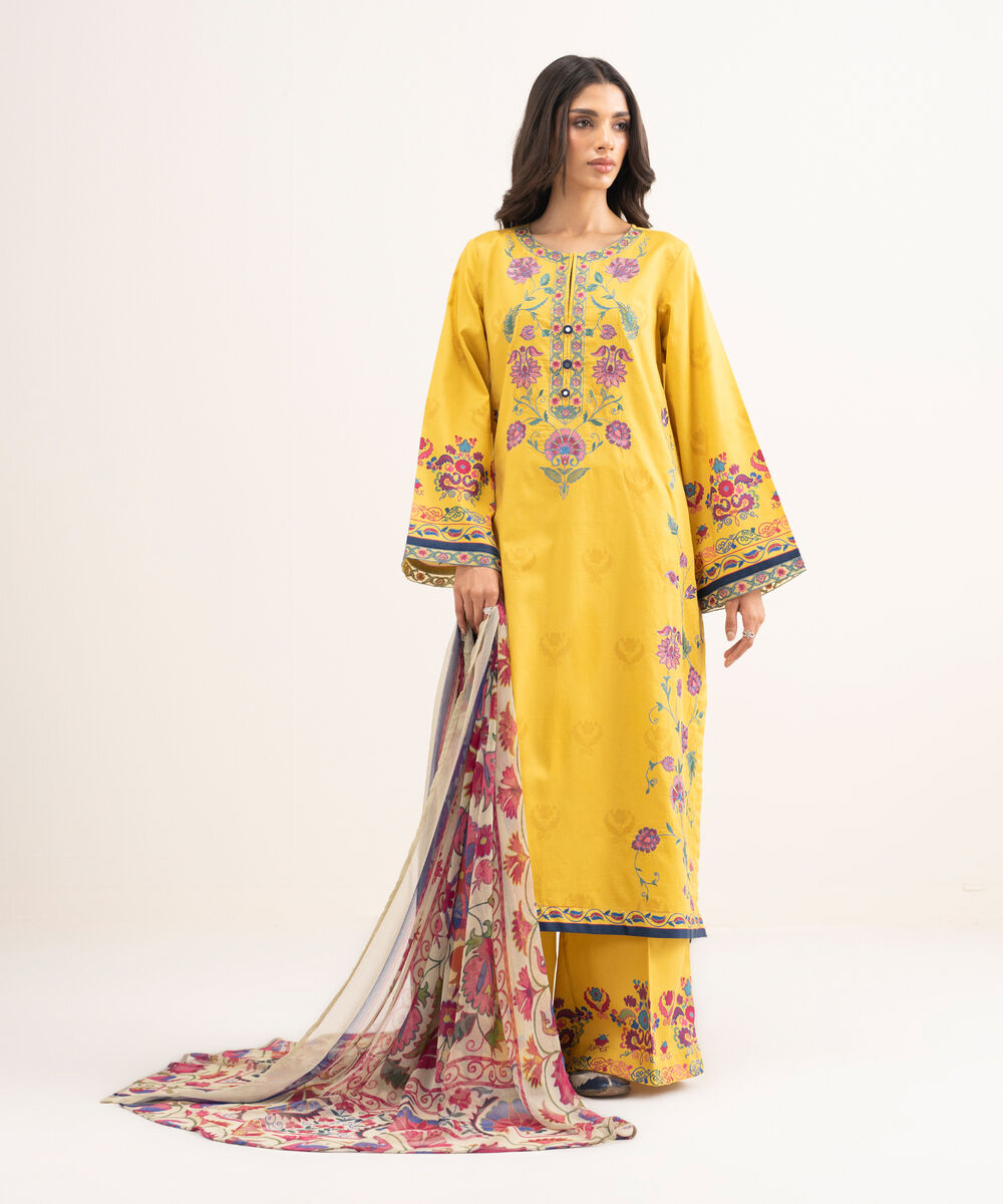 Blended Chiffon Printed Multi Dupatta