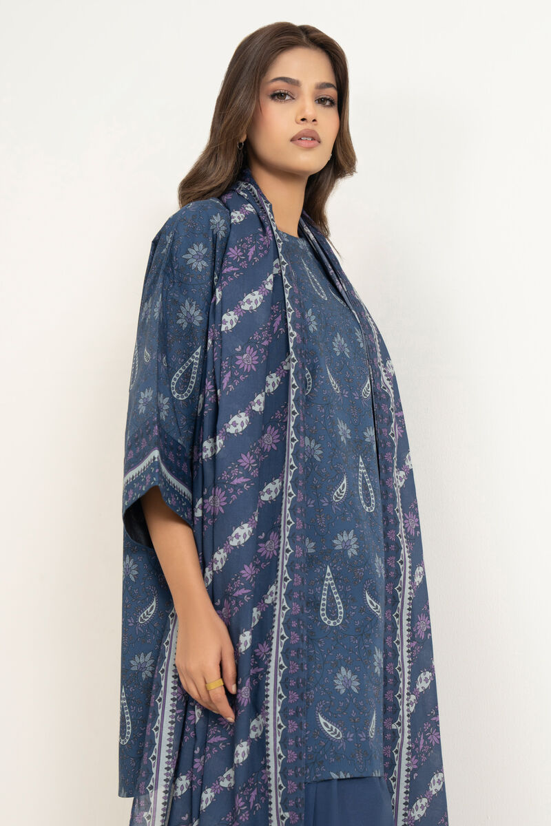 3 Piece - Printed Lawn Suit