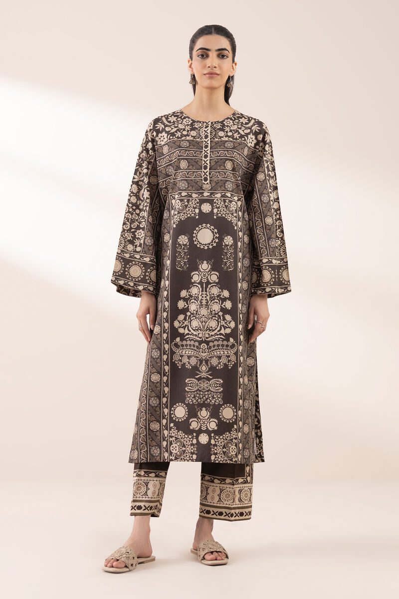 Printed Blended Lawn Shirt