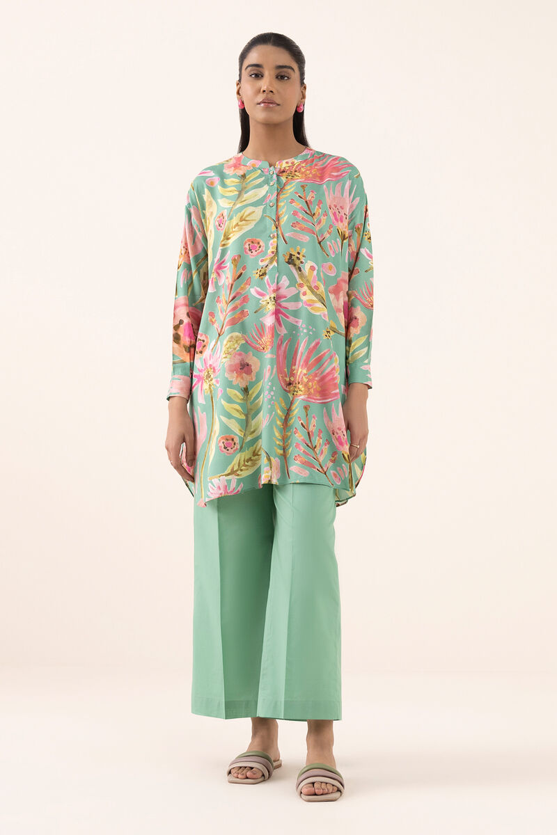 Printed Arabic Lawn Shirt