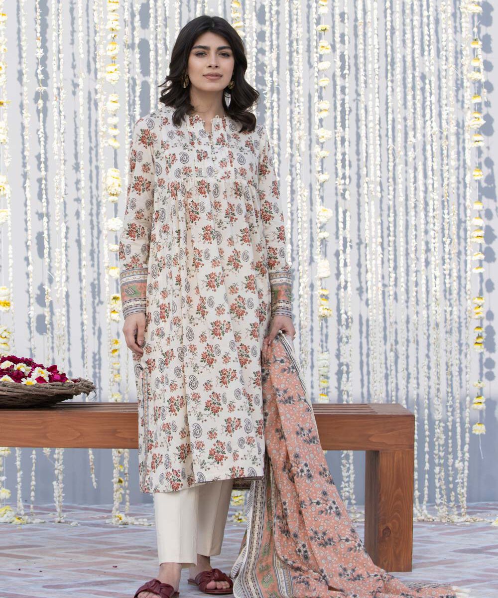 Unstitched Eid Lawn 3 Piece Sapphire PK