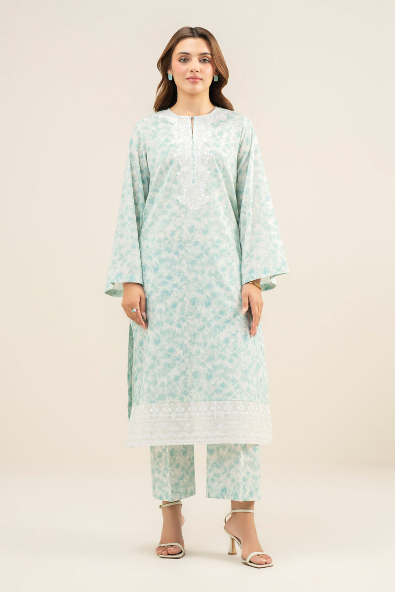 2 Piece - Embroidered Lawn Suit