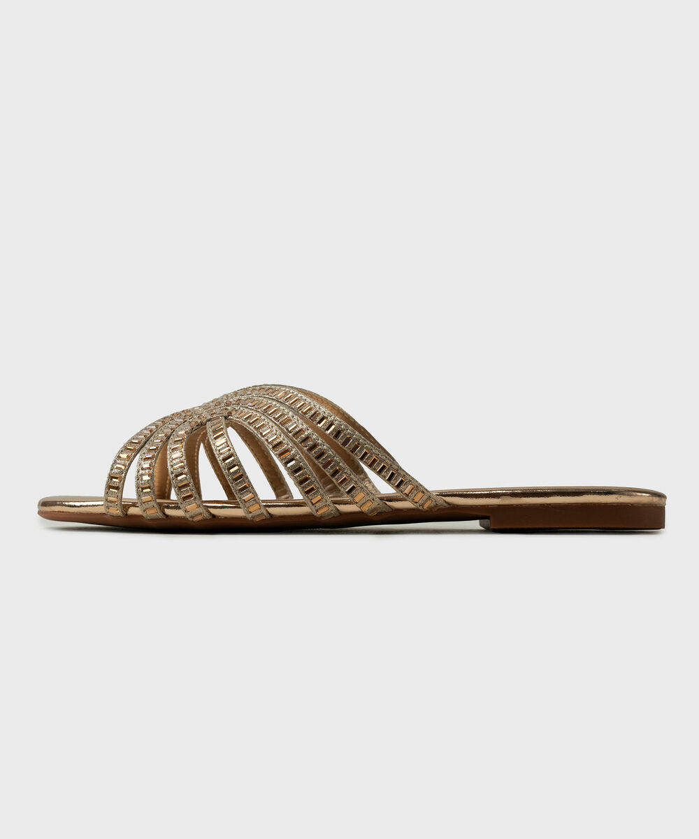 Women's Rose Gold Flats
