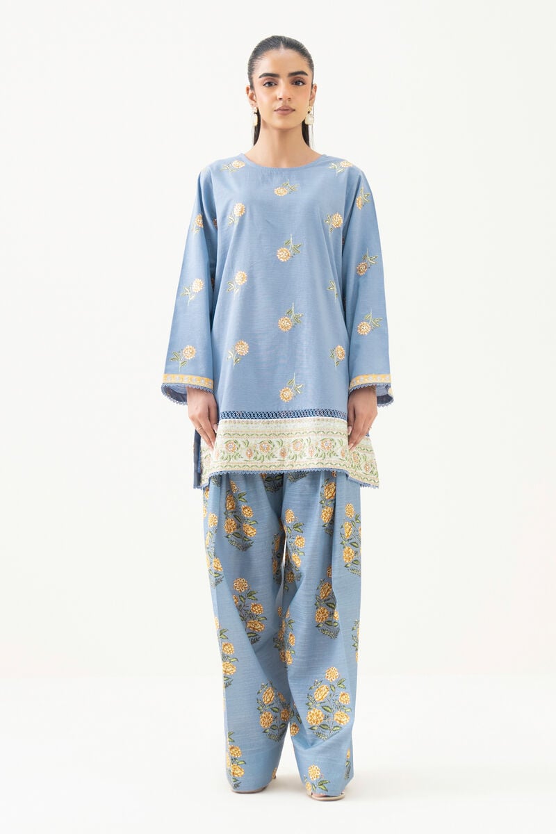 Embroidered Cambric Shirt