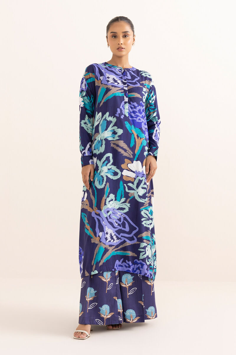 Printed Arabic Lawn Shirt