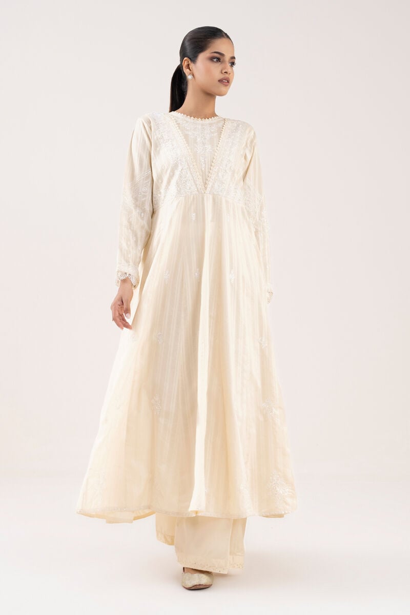 Embroidered Lawn Pishwas