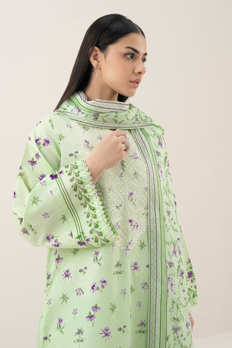 3 Piece - Embroidered Lawn Suit