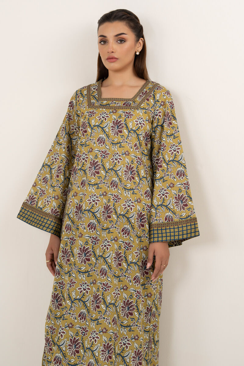 2 Piece - Printed Cotton Suit