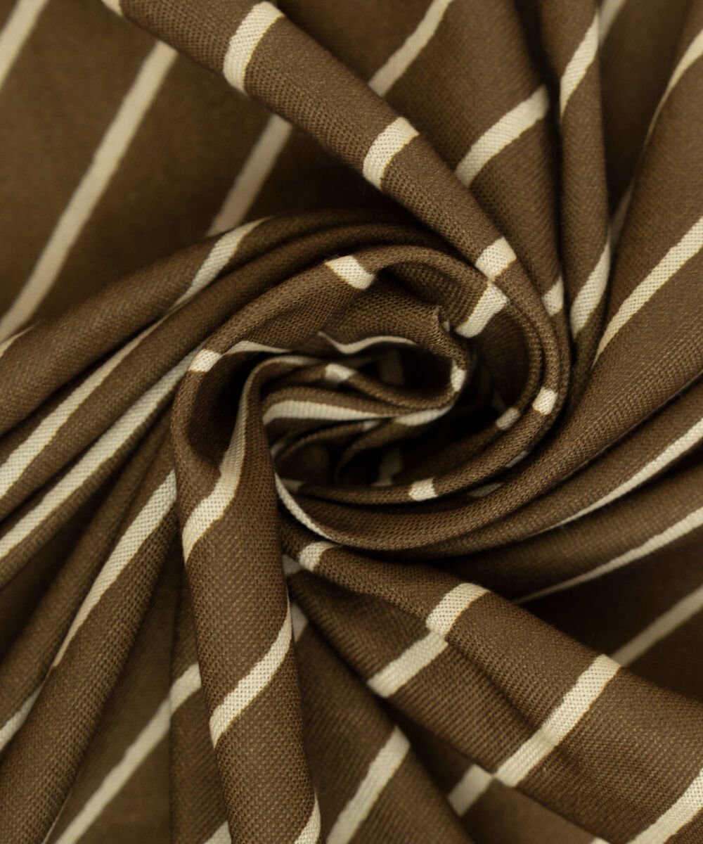 Green Printed Blended Shawl