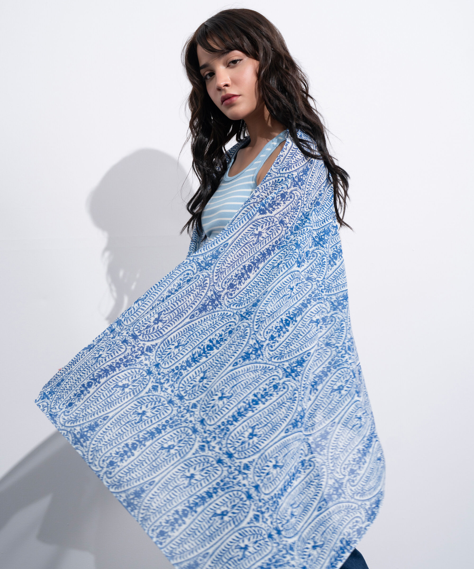 Printed Scarf WSCF26V20003