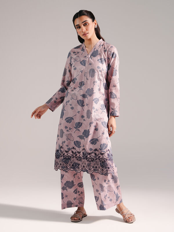 2 Piece - Embroidered Lawn Suit
