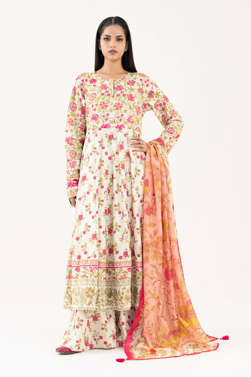 Printed Silk Dupatta
