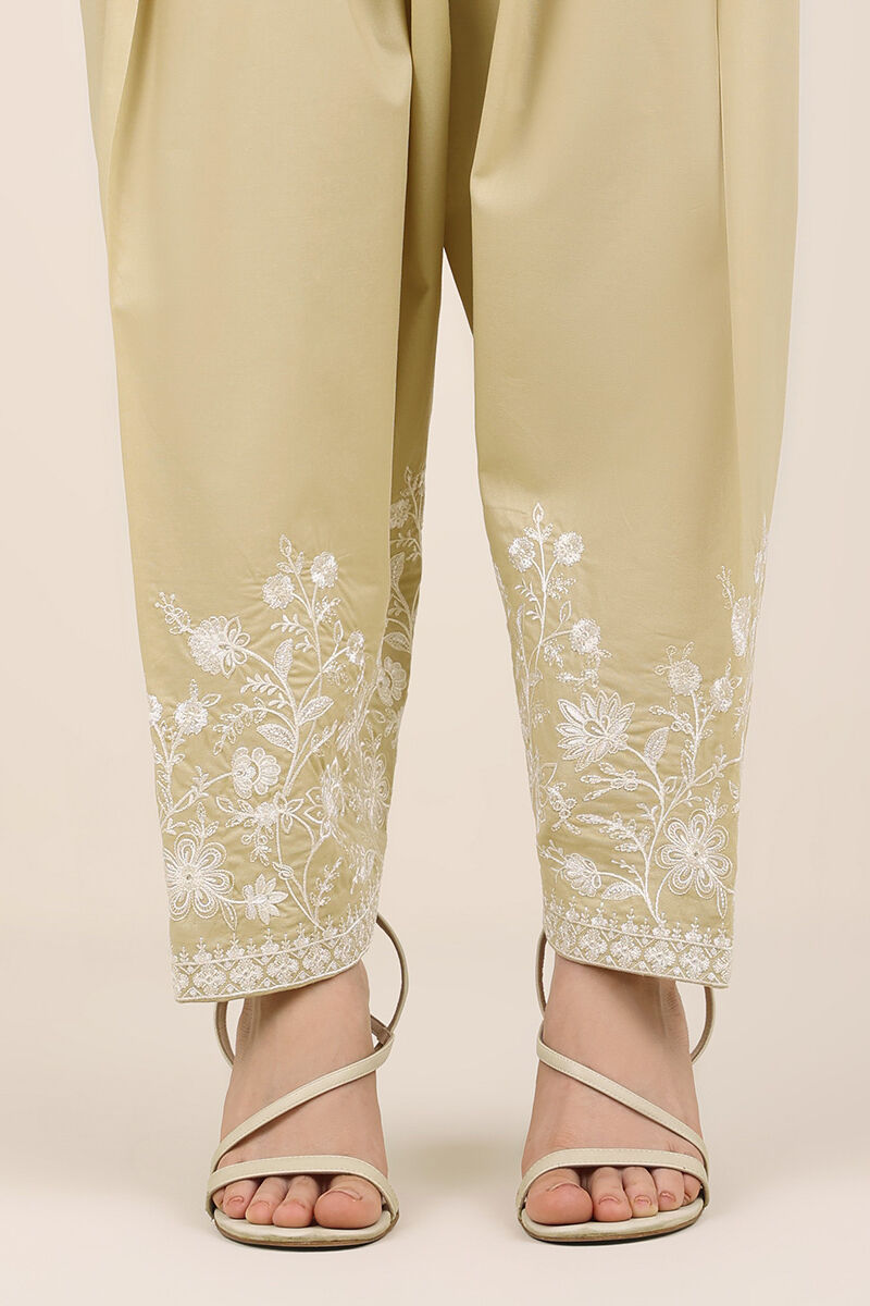 Embroidered Cambric Shalwar