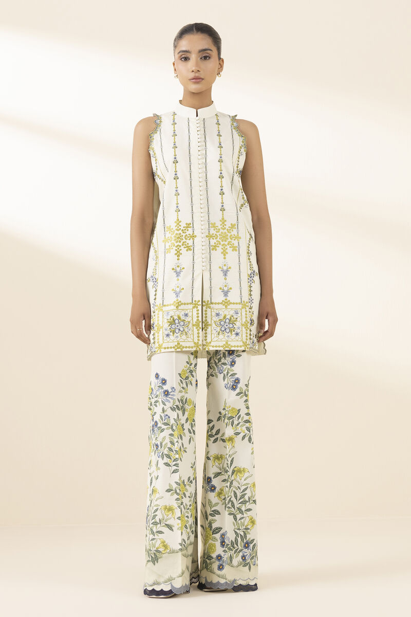 2 Piece - Embroidered Lawn Suit