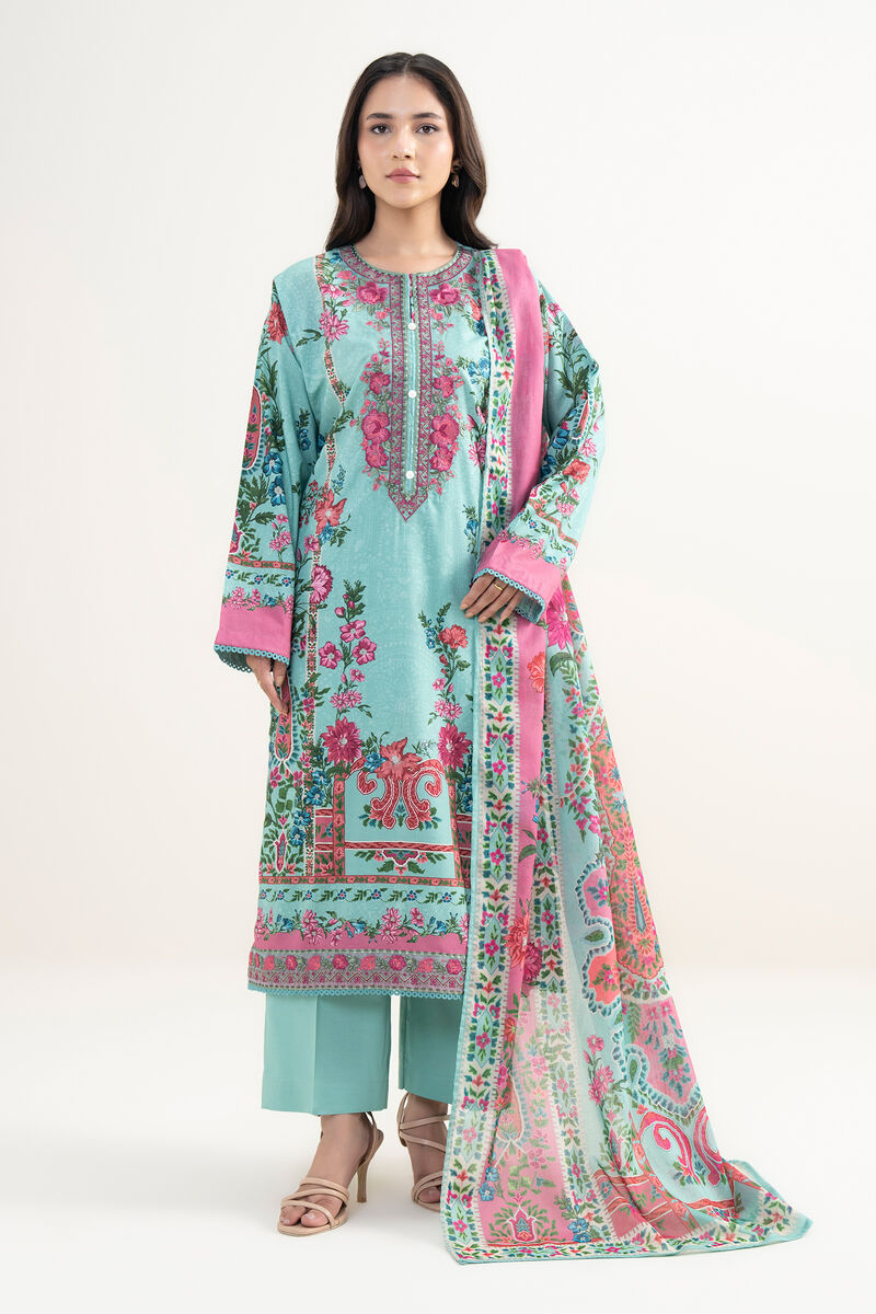 Printed Lawn Dupatta