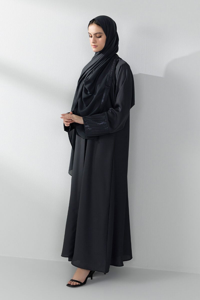 Button Through Abaya