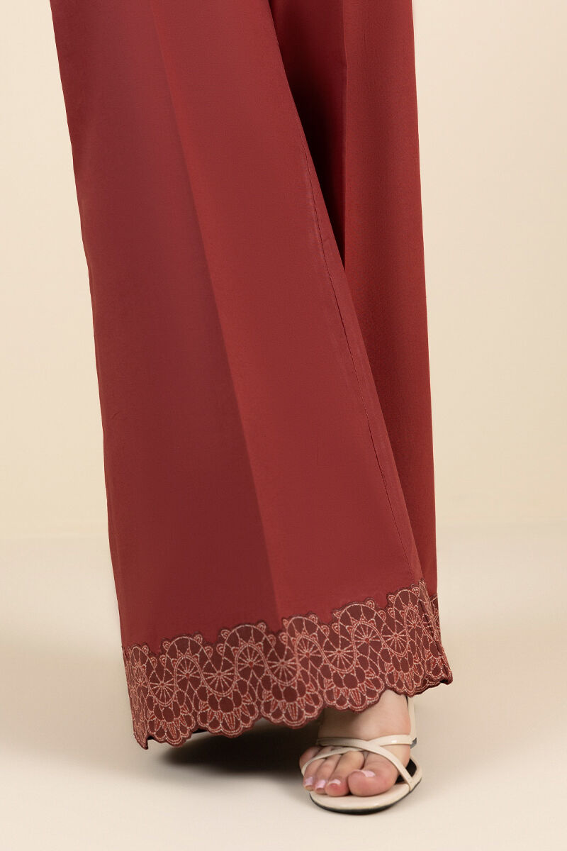 Dyed Cotton Trousers