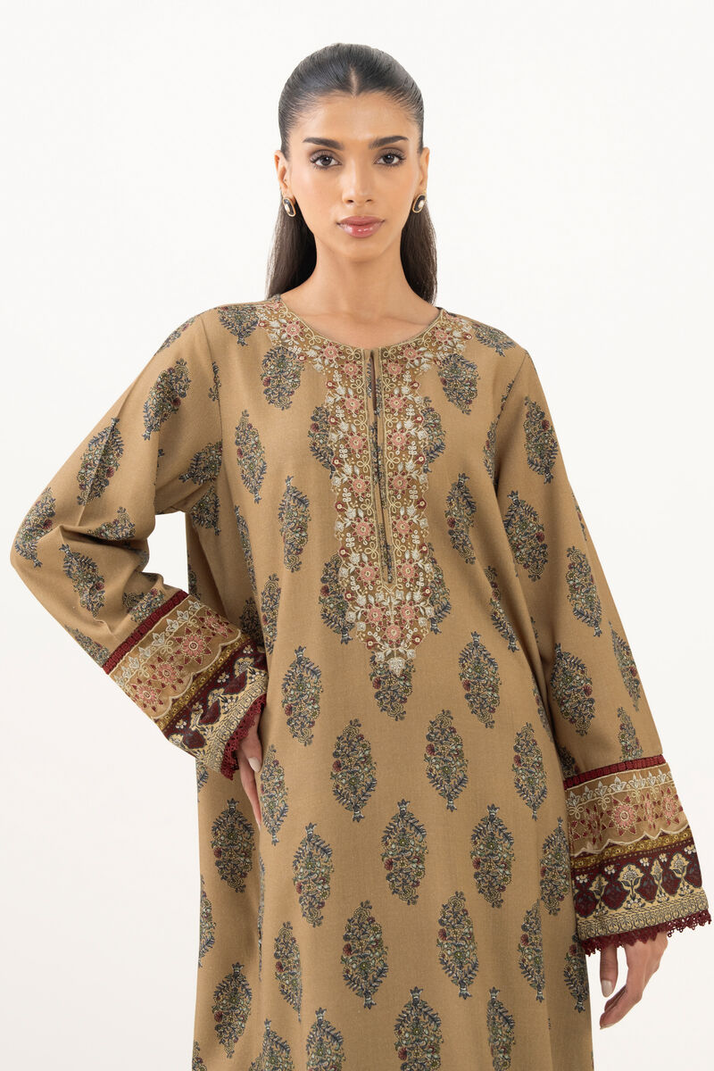 Embroidered Cotton Viscose Shirt