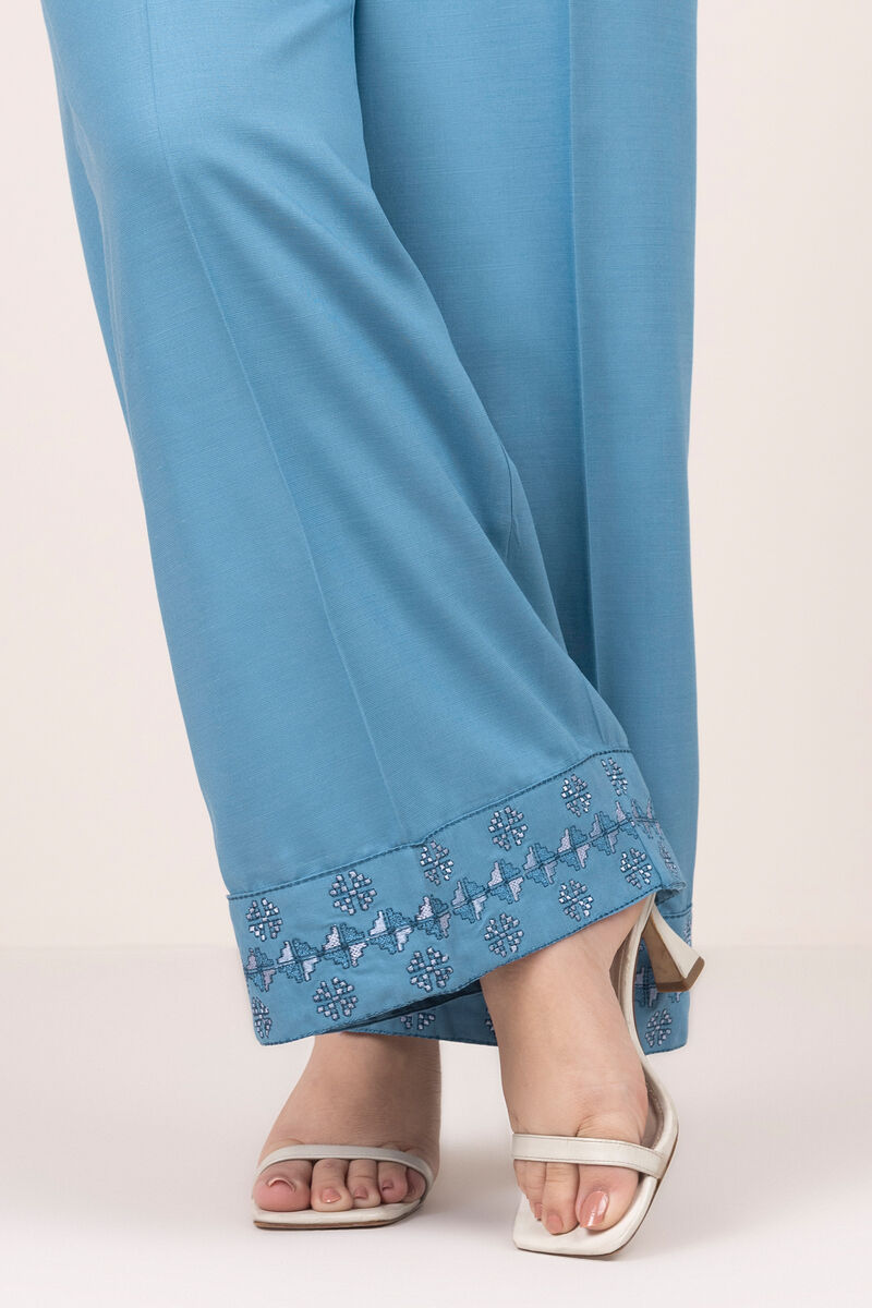 Embroidered Cototn Viscose Culottes