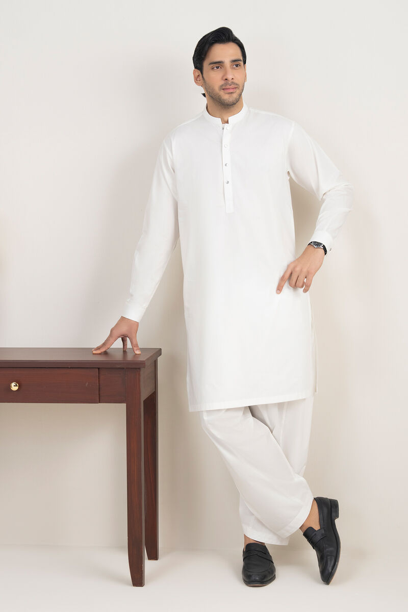 Embroidered Luxury Cotton Suit