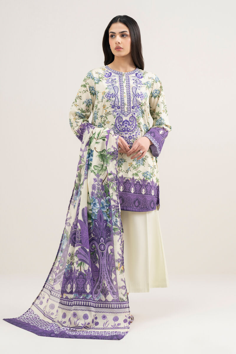 Printed Lawn Dupatta