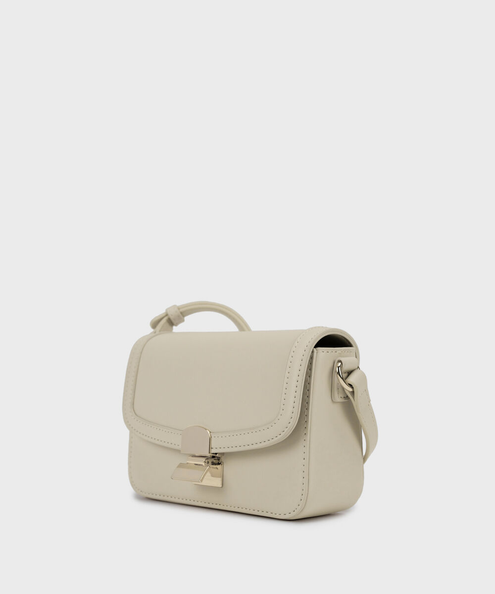 Women's Off White Cross Body Bag