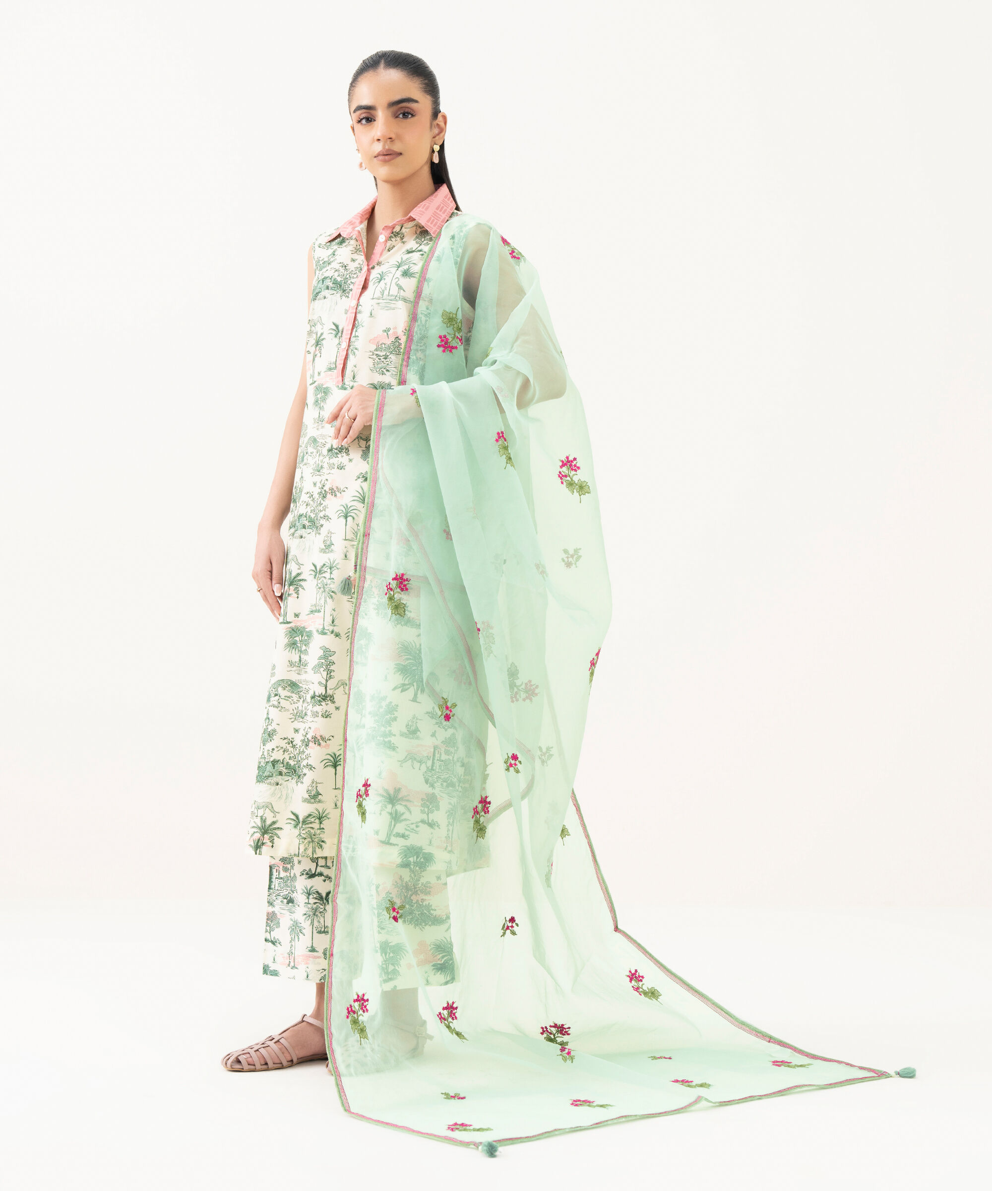 Organza Dupatta 00DPEW25V315