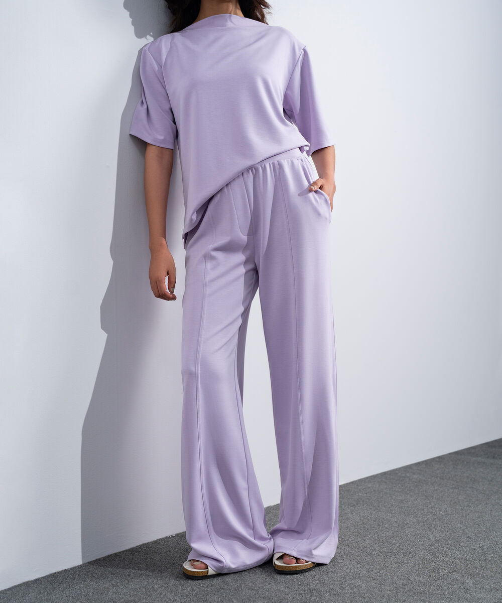 Women's Western Lilac Soft Lux Pull-On  Trousers