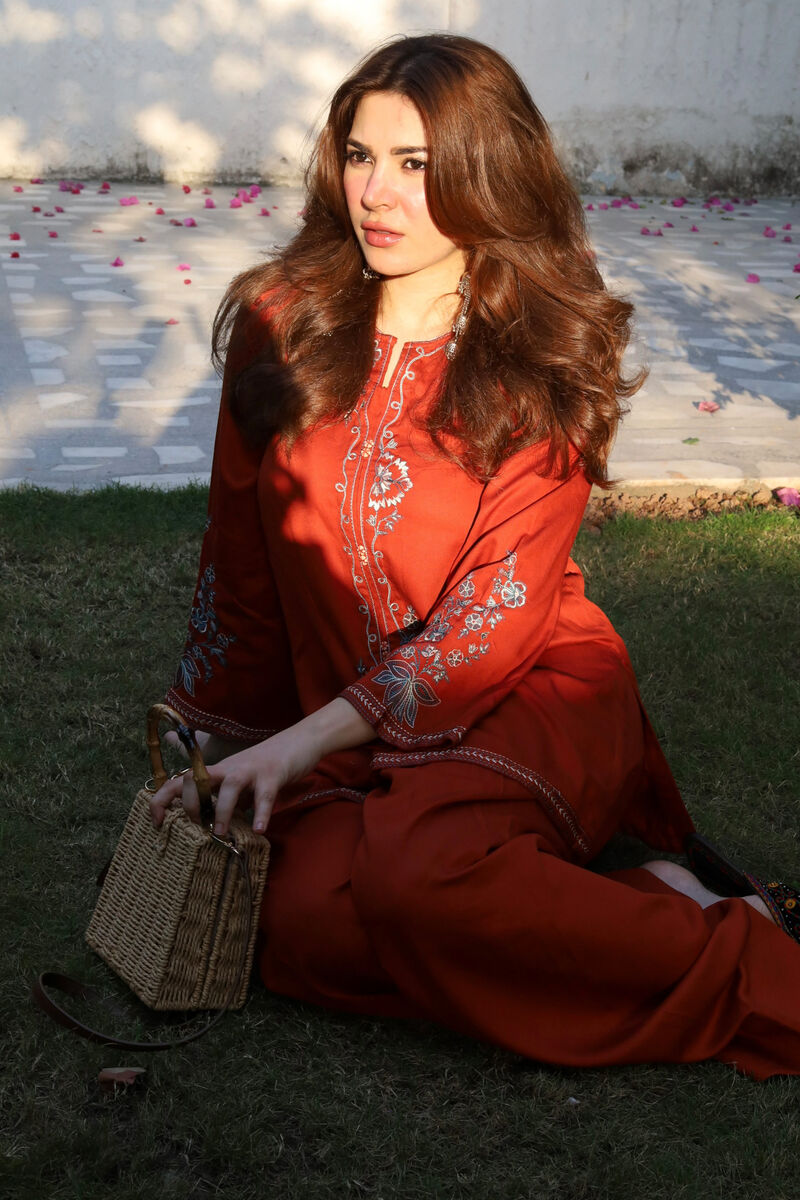 2 Piece - Embroidered Bedford Suit