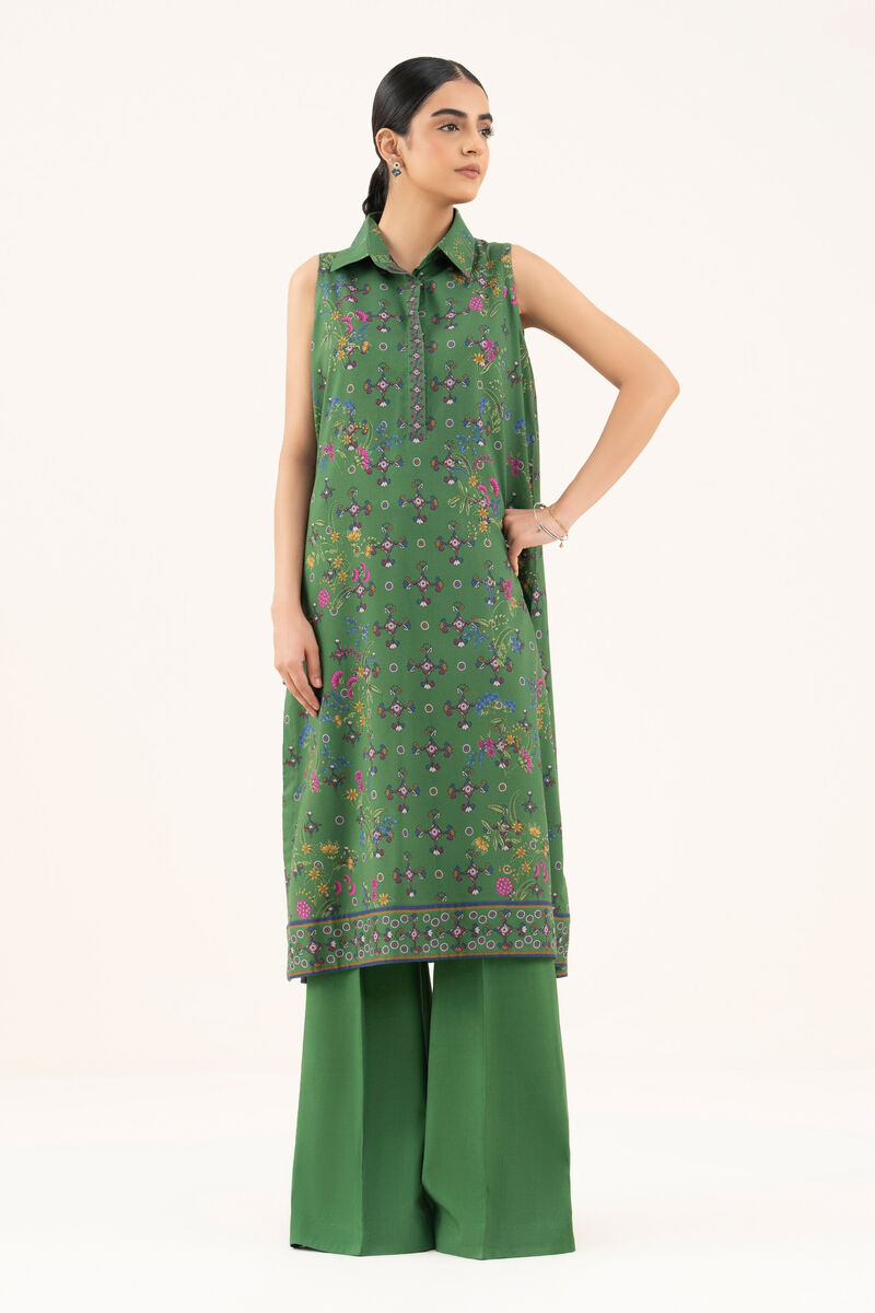 2 Piece - Printed Viscose Khaddar Suit