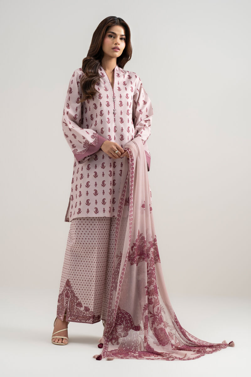 3 Piece - Printed Lawn Suit