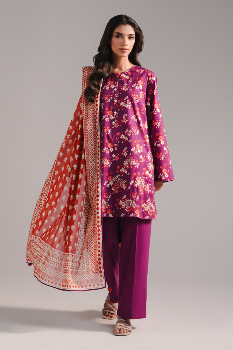 Printed Lawn Dupatta