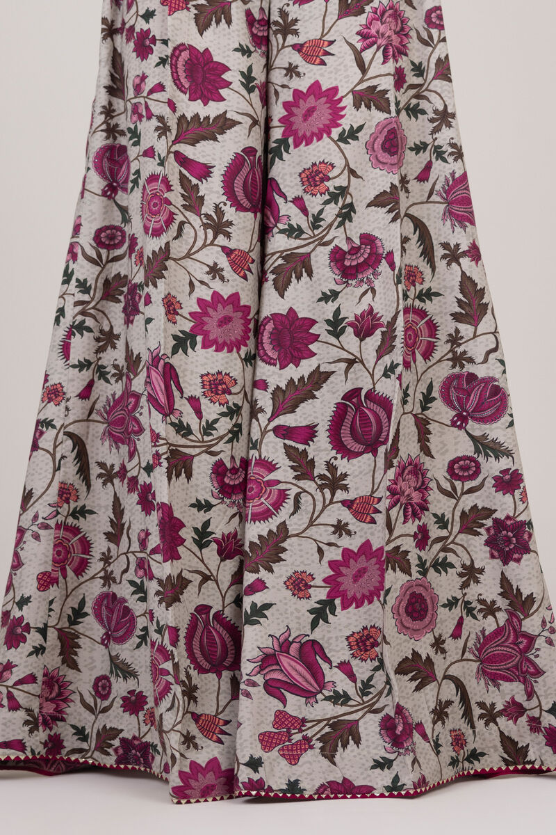 Raw Silk Flared Pants