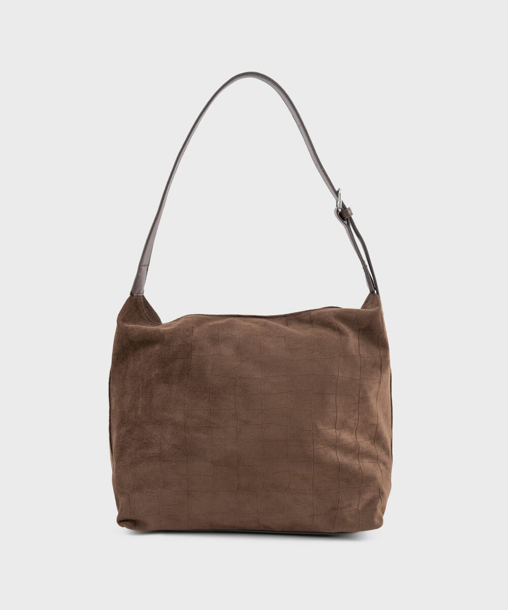 Women's Brown Shoulder Tote Bag
