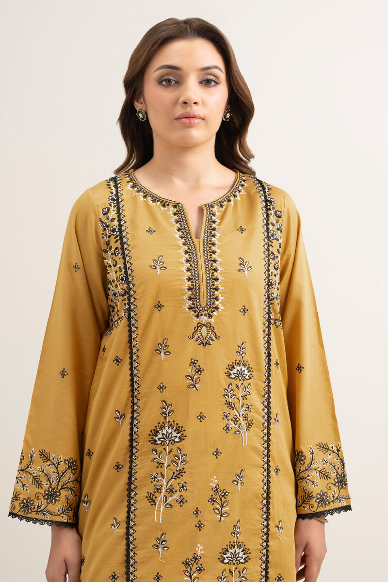 Embroidered Dobby Shirt