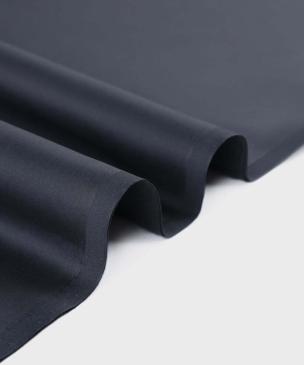 Men Unstitched Cotton Black Full Suit Fabric