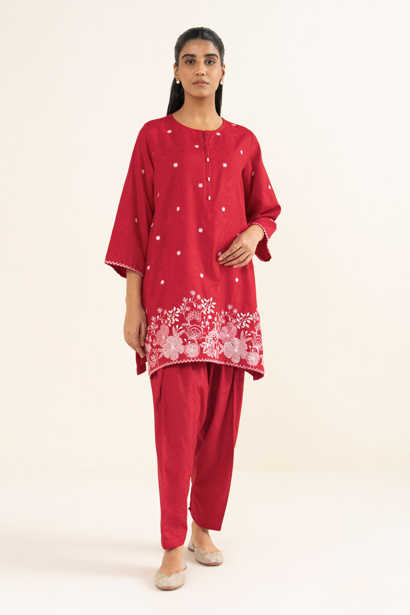 Embroidered Jacquard Shirt