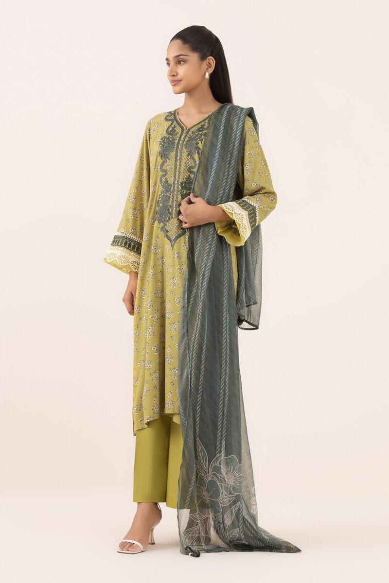 Printed Organza Dupatta