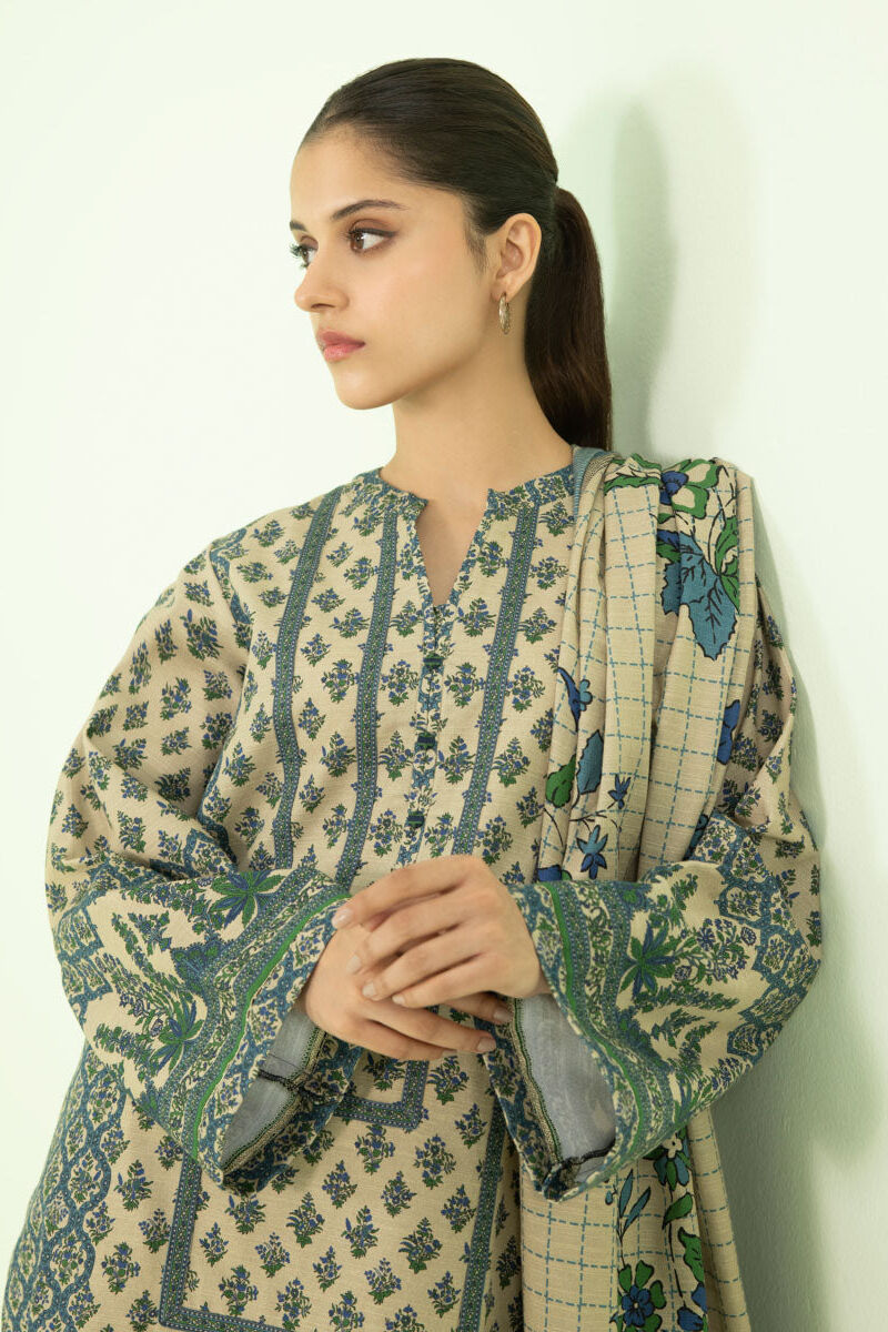 3 Piece - Printed Lawn Suit