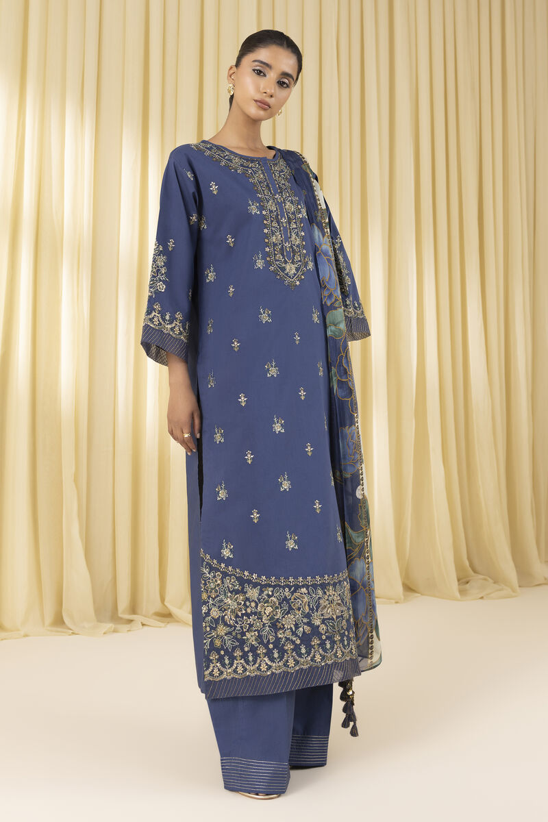 3 Piece - Embroidered Lawn Suit