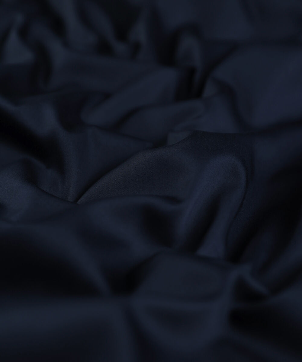 Men Unstitched Cotton Blue Full Suit Fabric